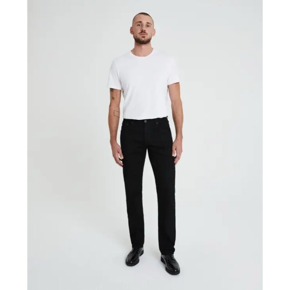 AG Adriano Goldschmied Jeans Mens B-Type III Easy 29x28 Deep Black Slim Straight